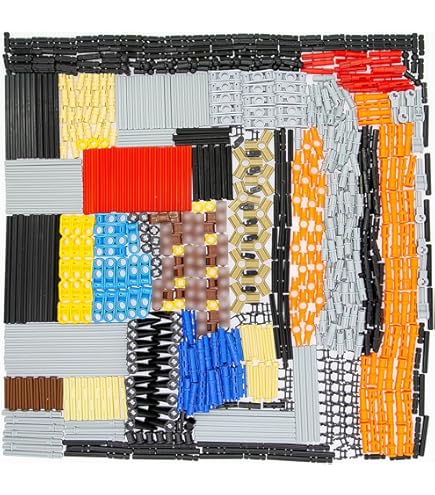 Amazon.co.jp: TEESE 847pcsテクニック-レゴと互換性のあるパーツ